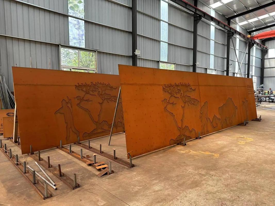 东河镇耐候钢幕墙