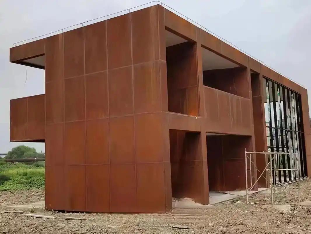 东河镇耐候钢板幕墙