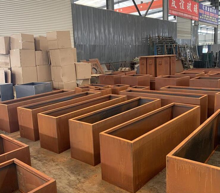 东河镇耐候钢板花箱